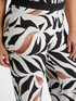 Foliage print trousers image number 3