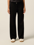 Soft touch trousers with side tape image number 3