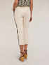 Pantaloni cropped con banda laterale image number 1