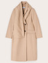 Cappotto doppiopetto con motivo sciarpa image number 4