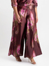 Palazzo trousers with ombré print image number 2