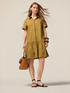 Shirtdress with ruffle image number 3