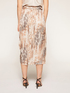 Satinwickelrock mit Animalier-Muster image number 1
