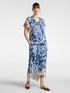 Dual print blouse image number 2