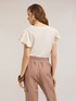 T-shirt with ruffle sleeves image number 1