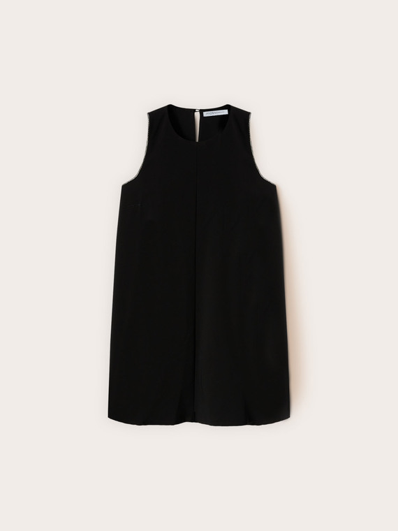 Ärmelloses Flare-Kleid