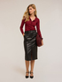 Cardigan with ribbed details image number 0