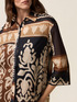 Patterned cotton shirt image number 2