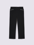 Wide Leg Pants with decorative zippers image number 4
