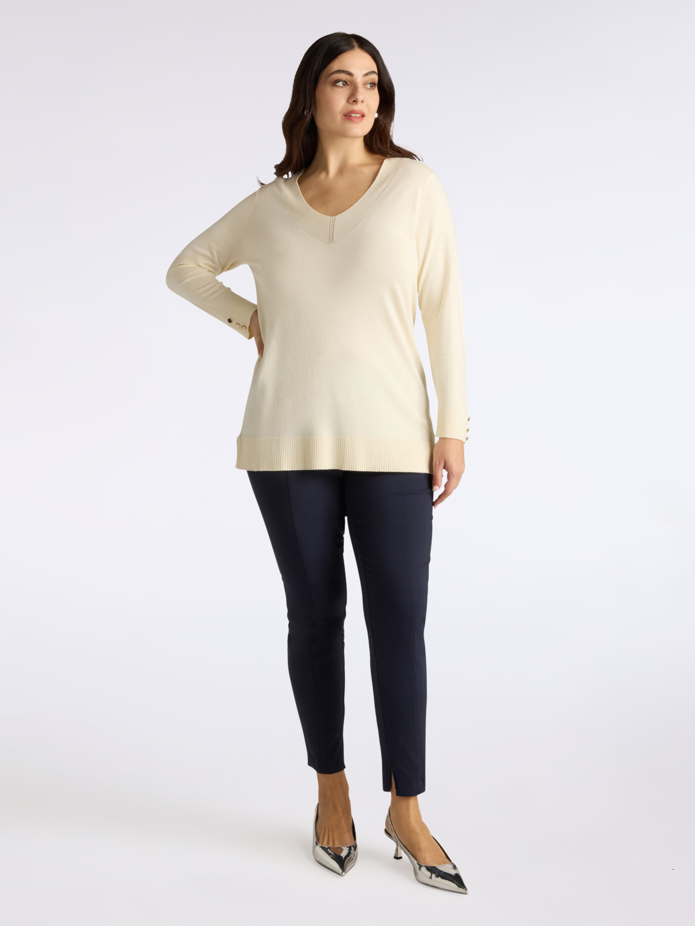 Maglia lunga con viscosa LENZING™ ECOVERO™ image number 3