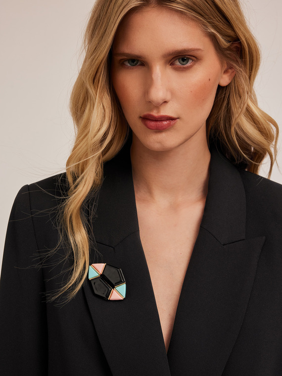 Barbieri Collection retro brooch