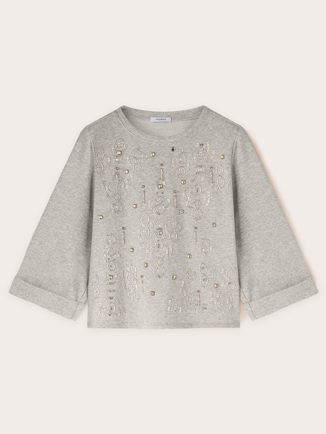 Embroidered sweatshirt image number 4