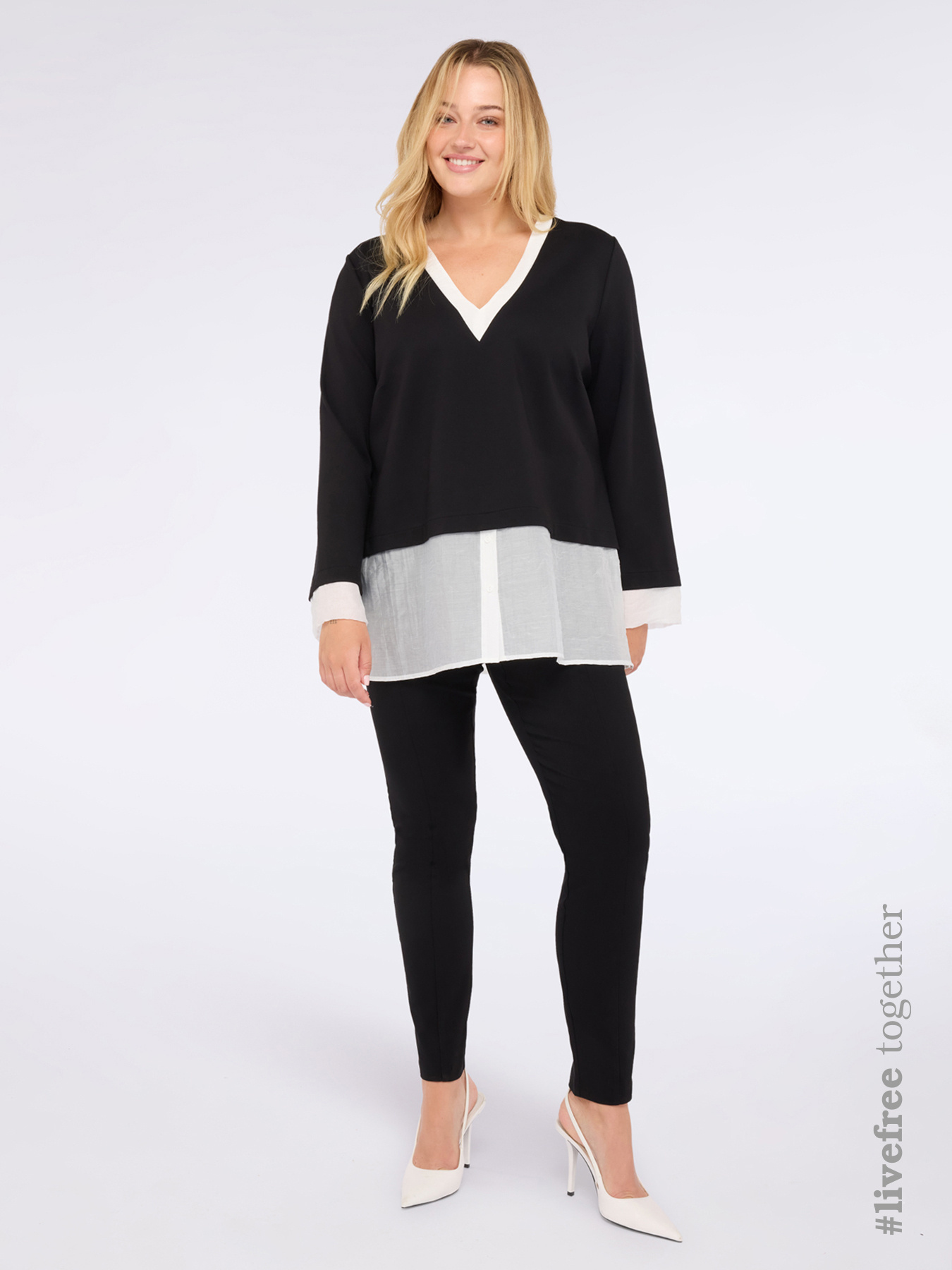 Jeggings with elastic waistband image number 0