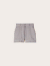 Striped cotton blend shorts image number 4