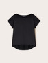 Bi-material T-shirt image number 4