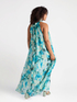 Langes bedrucktes Kleid image number 1