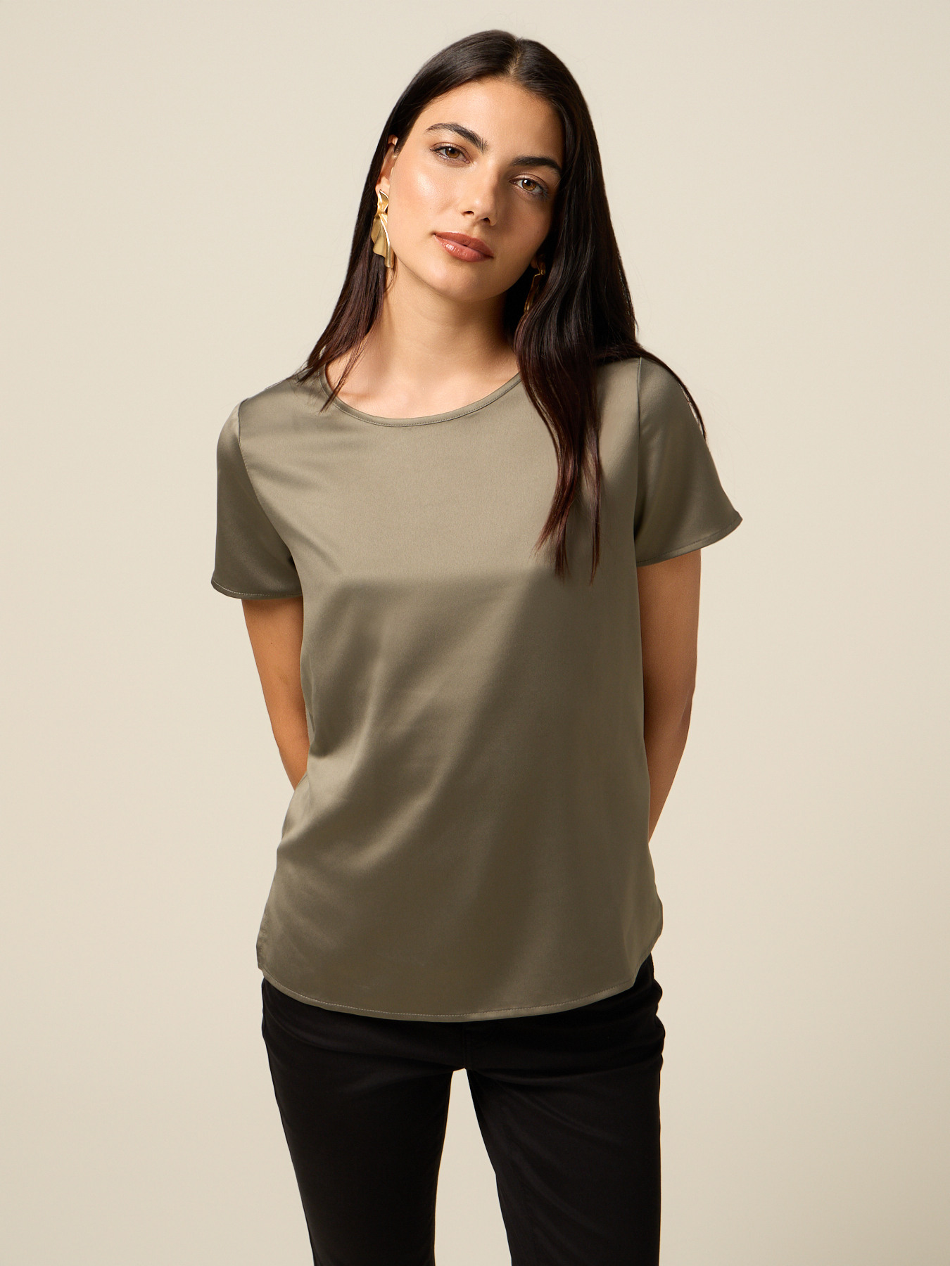 Camiseta bimaterial image number 0