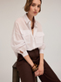 Oversized shirt with pockets image number 2