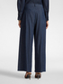 Jeans wide leg in Chambray,  "Wanda" image number 1