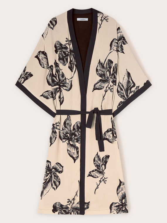 Kimono in viscosa fantasia