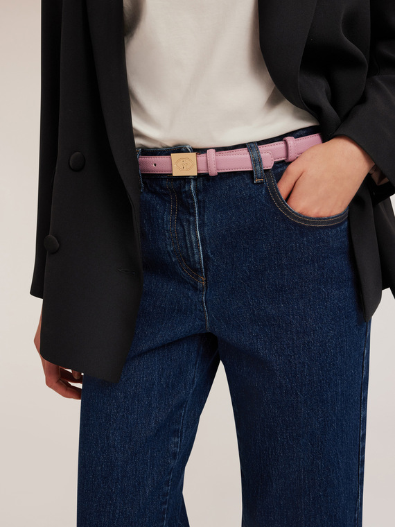 Ceinture avec plaque métallique Double Love