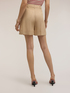 Shorts in misto lino con risvolto image number 1