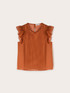 Light blouse with stones image number 4