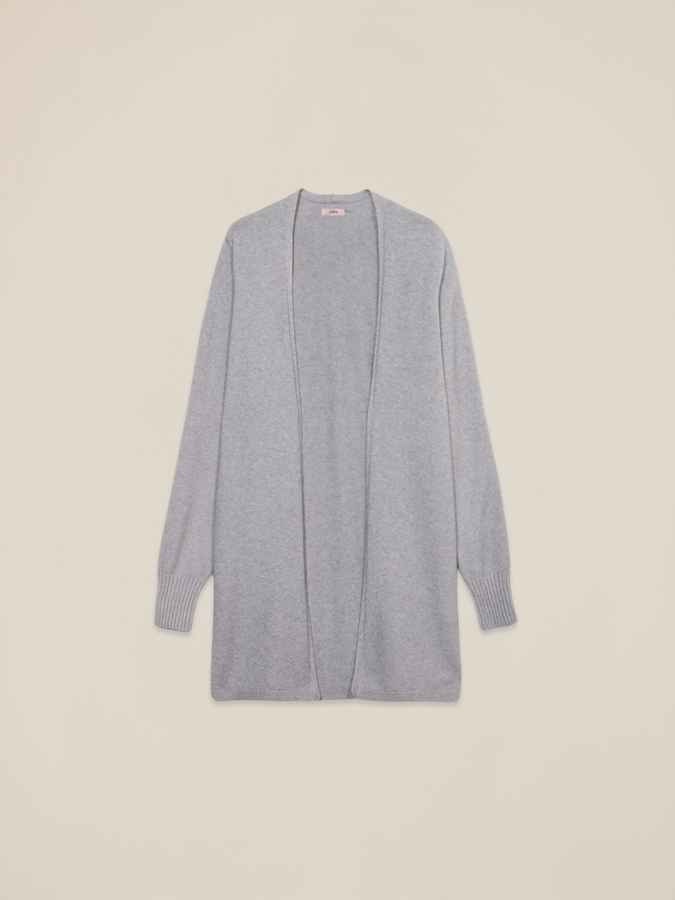 Cardigan lungo senza chiusura image number 3