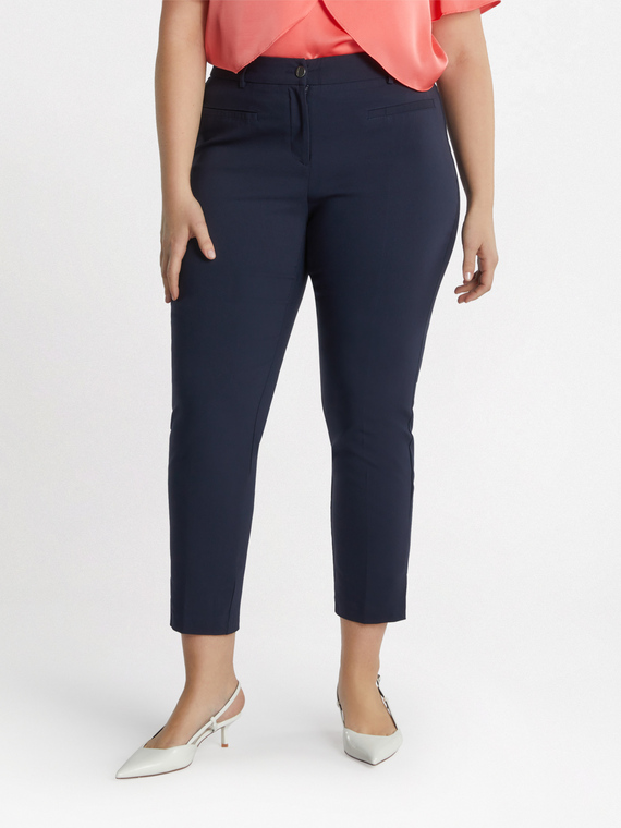 LENZING™ ECOVERO™ viscose New York trousers