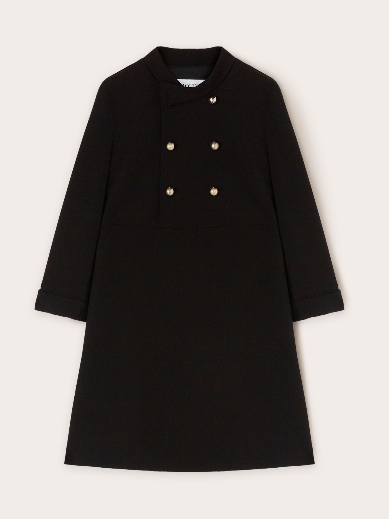 Double-breasted minidress image number 4