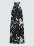 Langes Free-Kleid mit Blattdruck image number 4