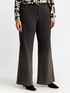 Jeans mit weitem Bein schwarze Waschung image number 2