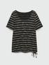 Gestreiftes Ethno-T-Shirt image number 4