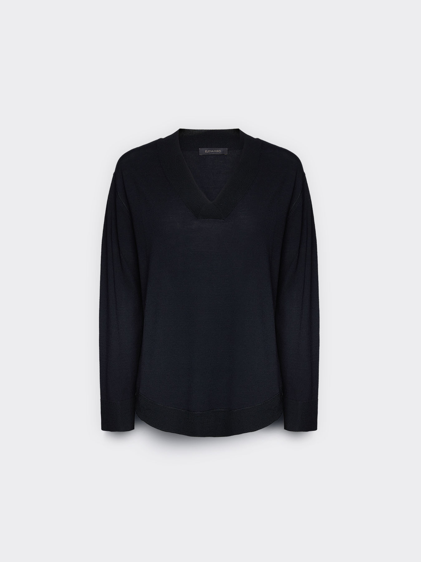 V-neck sweater image number 4