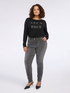 Jeans skinny con borchie image number 0