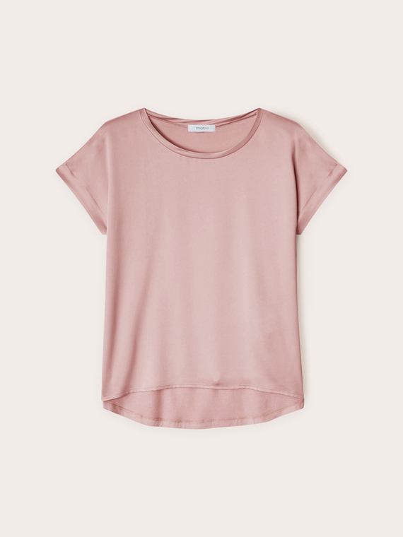 T-shirt bimaterica