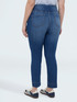 Jeggings aus Denim mit dekorativen Kn&ouml;pfen image number 1