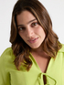 LENZING™ ECOVERO™ viscose blouse with strings image number 3