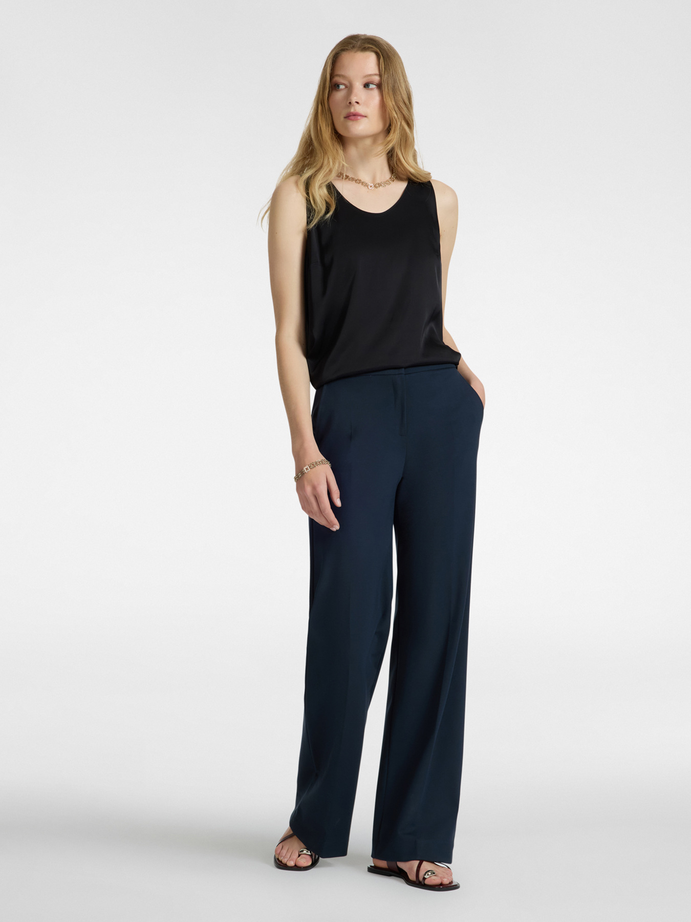Milan stitch men's trousers image number 0
