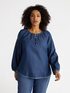Bluse aus Denim image number 2