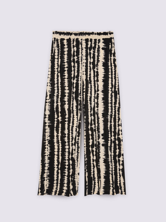 Printed trousers