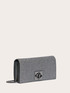 Glittery Coated Fabric Wallet Bag image number 2