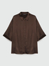 Stretch satin shirt image number 4