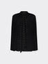 Blouse with sash and flat studs image number 4