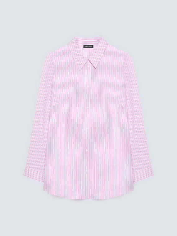 Striped cotton shirt