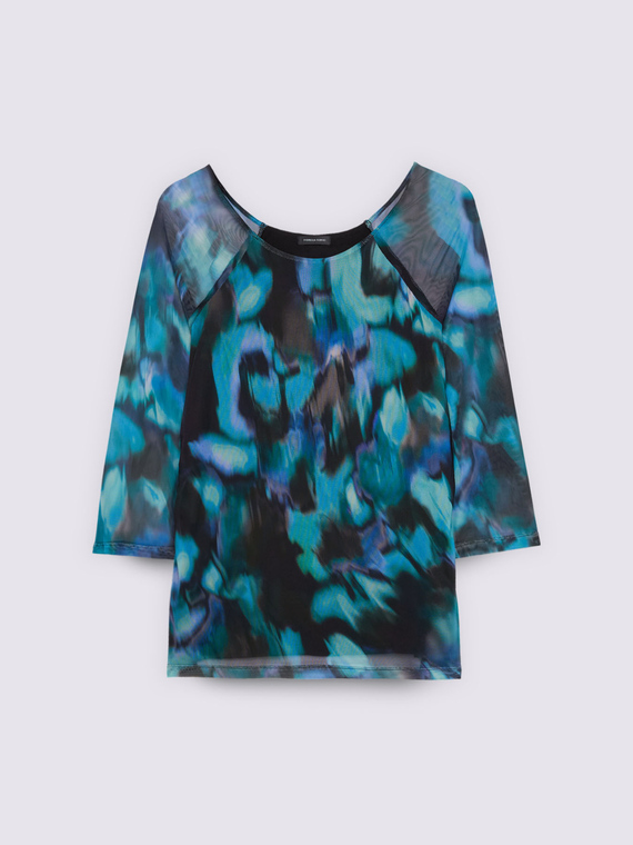 T-shirt avec impression dégradée