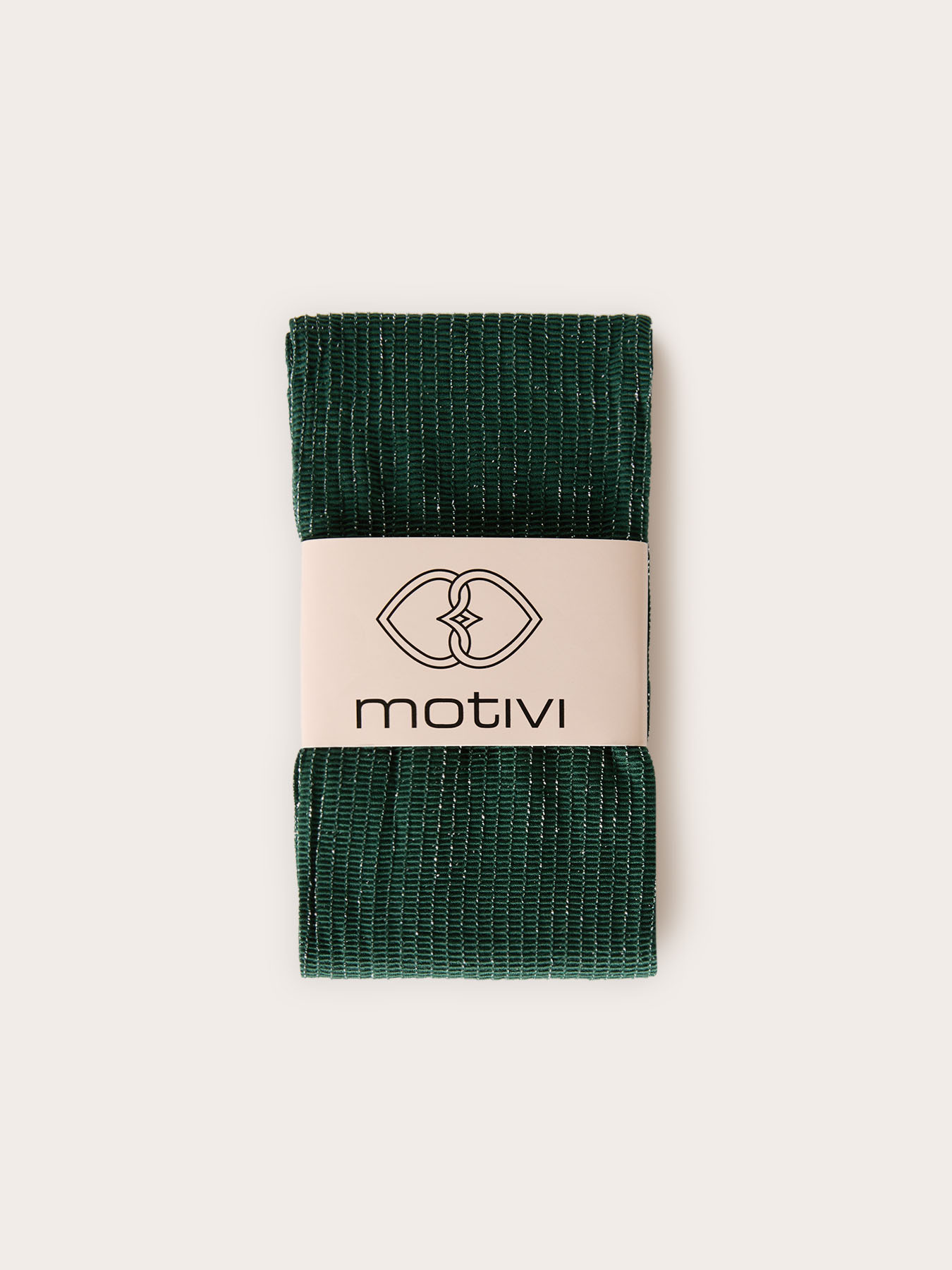 Short ribbed lurex socks image number 1