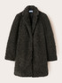 Oversized bouclé wool coat image number 4