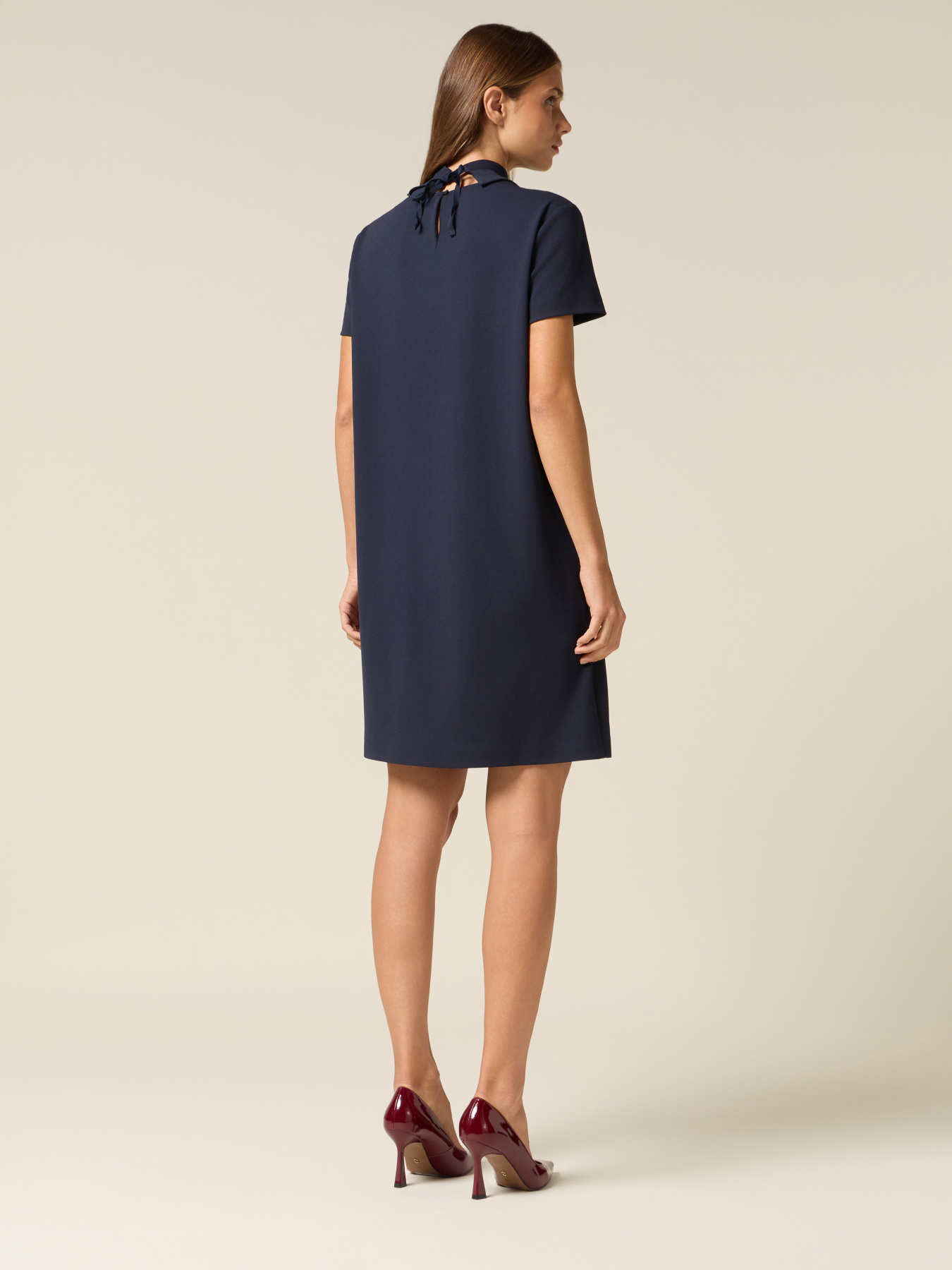 Vestito regular con colletto staccabile image number 1