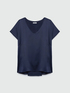 T-Shirt aus zwei Stoffen image number 3